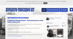 Desktop Screenshot of kuusistotrucking.fi